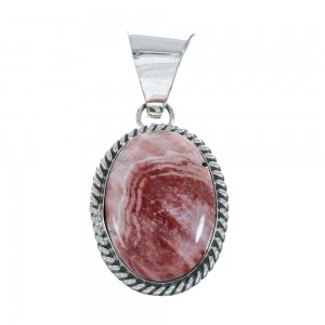 Native American Oyster Sterling Silver Pendant AX129843