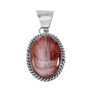 Native American Oyster Sterling Silver Pendant AX129846